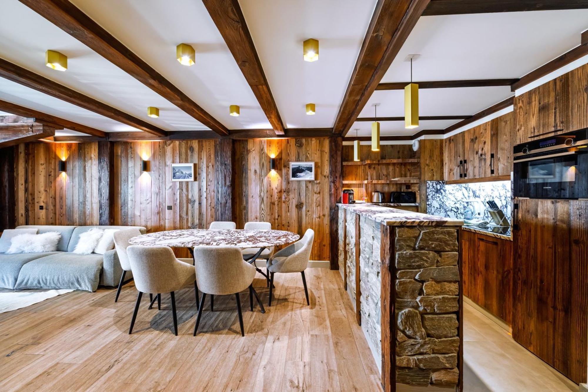Luxury Suite 70M2 Balcon Courchevel1850 Parking Eksteriør billede