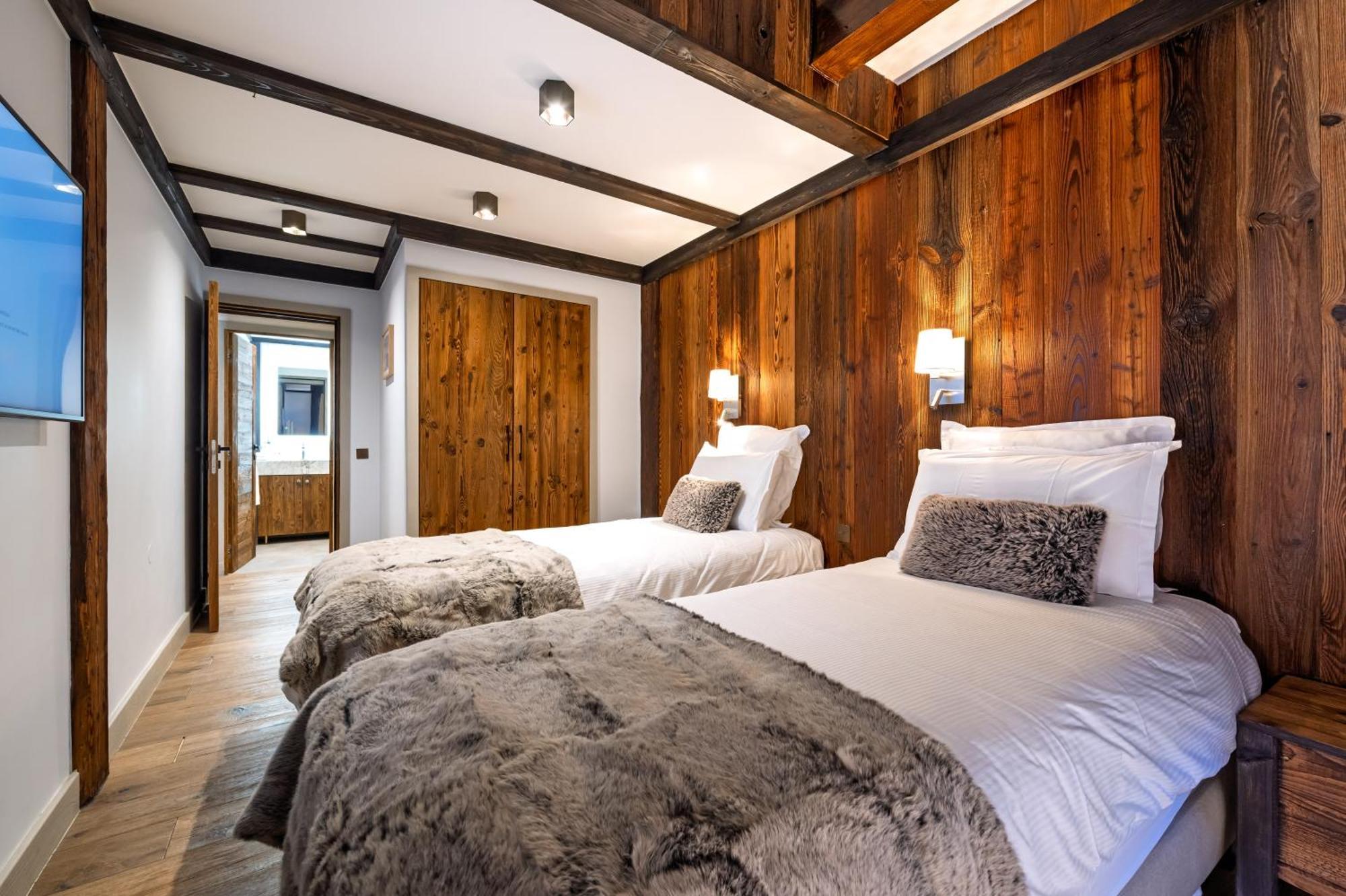Luxury Suite 70M2 Balcon Courchevel1850 Parking Eksteriør billede