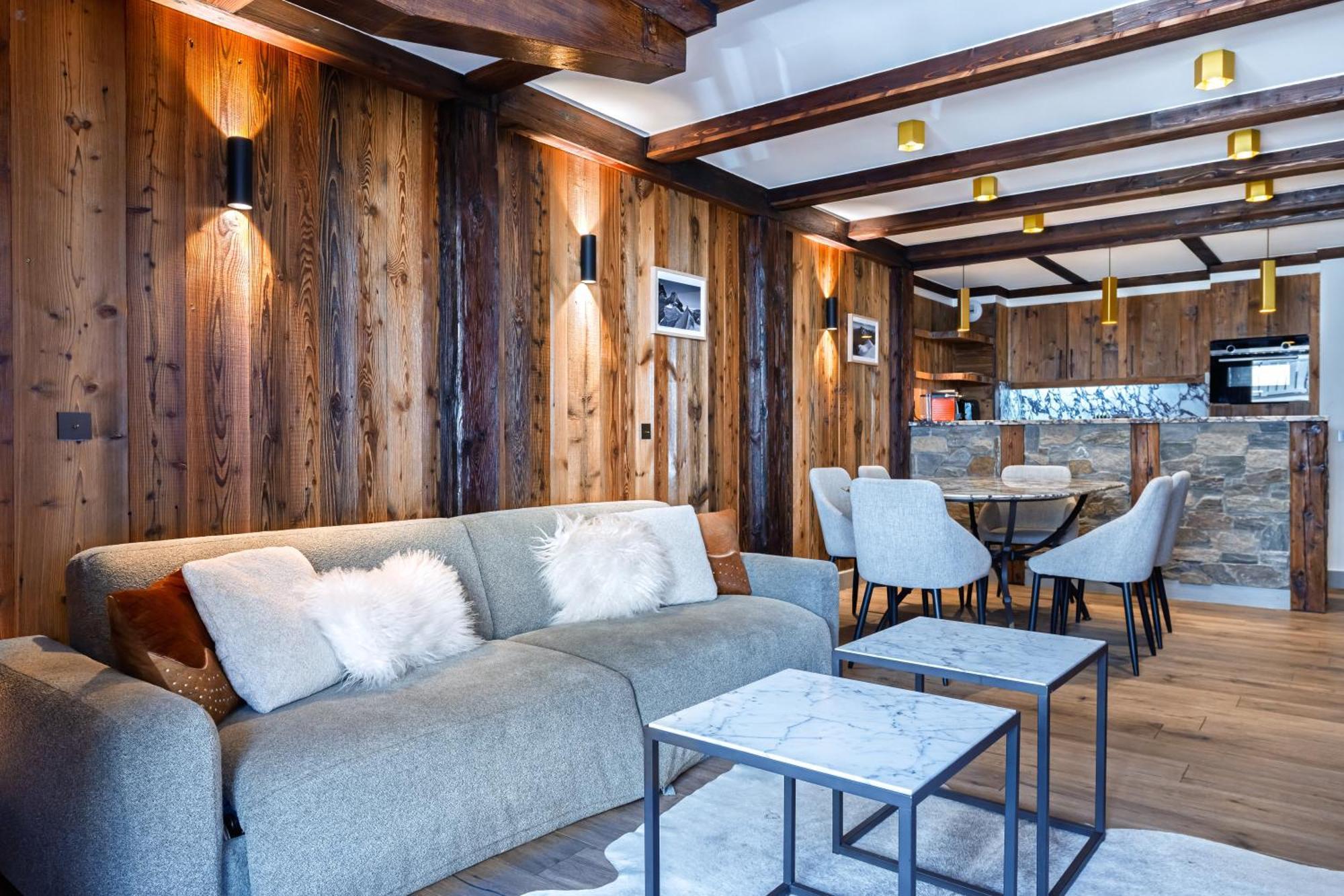 Luxury Suite 70M2 Balcon Courchevel1850 Parking Eksteriør billede