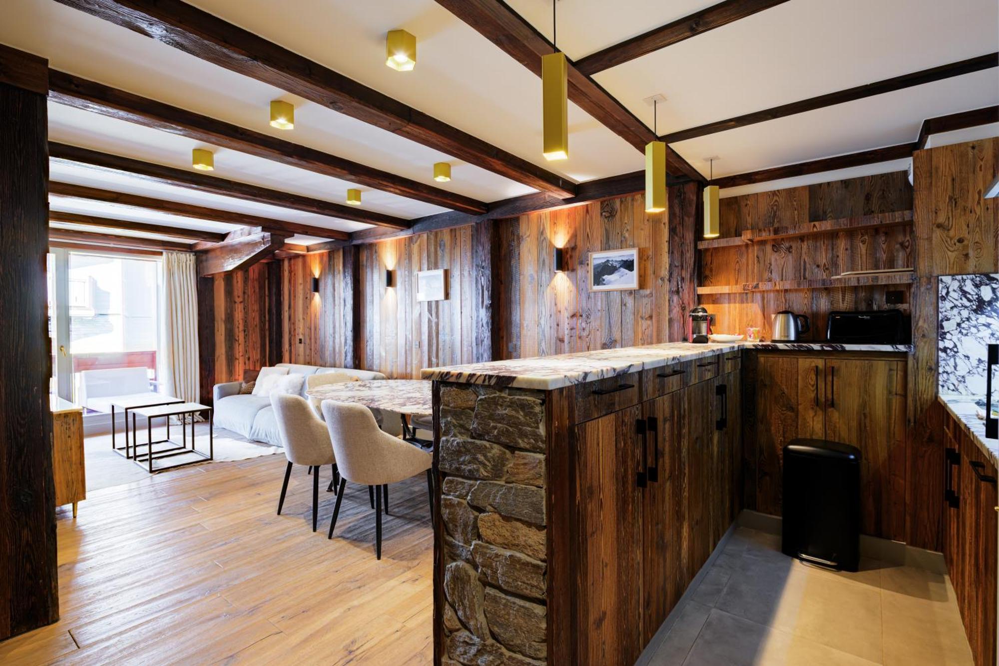 Luxury Suite 70M2 Balcon Courchevel1850 Parking Eksteriør billede